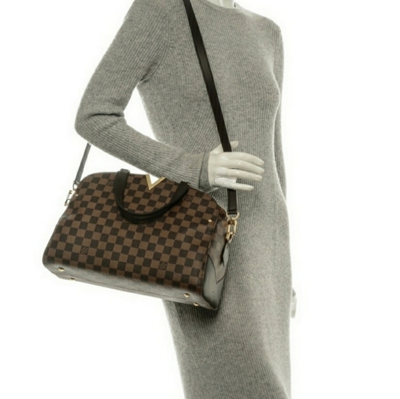 Louis Vuitton Damier Kensington Bowling Bag - Picture 2 of 9